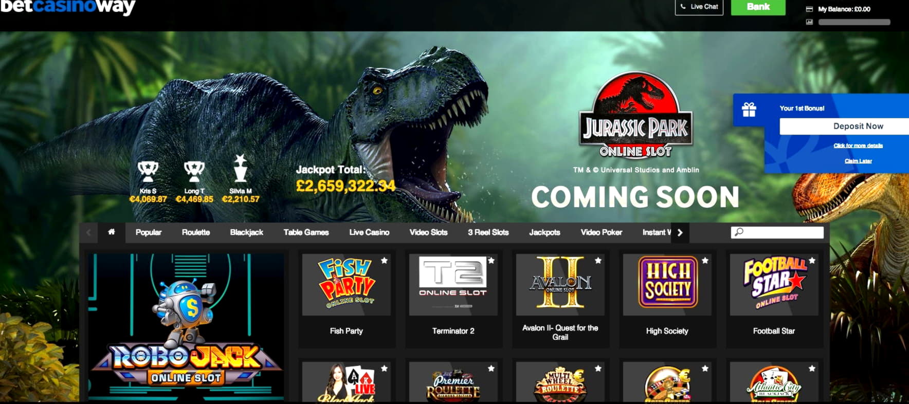 EUR 930 Daily freeroll slot tournament at CasiPlay Casino