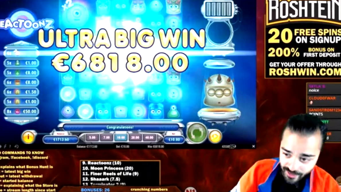 320% Match bonus casino at Big Dollar Casino