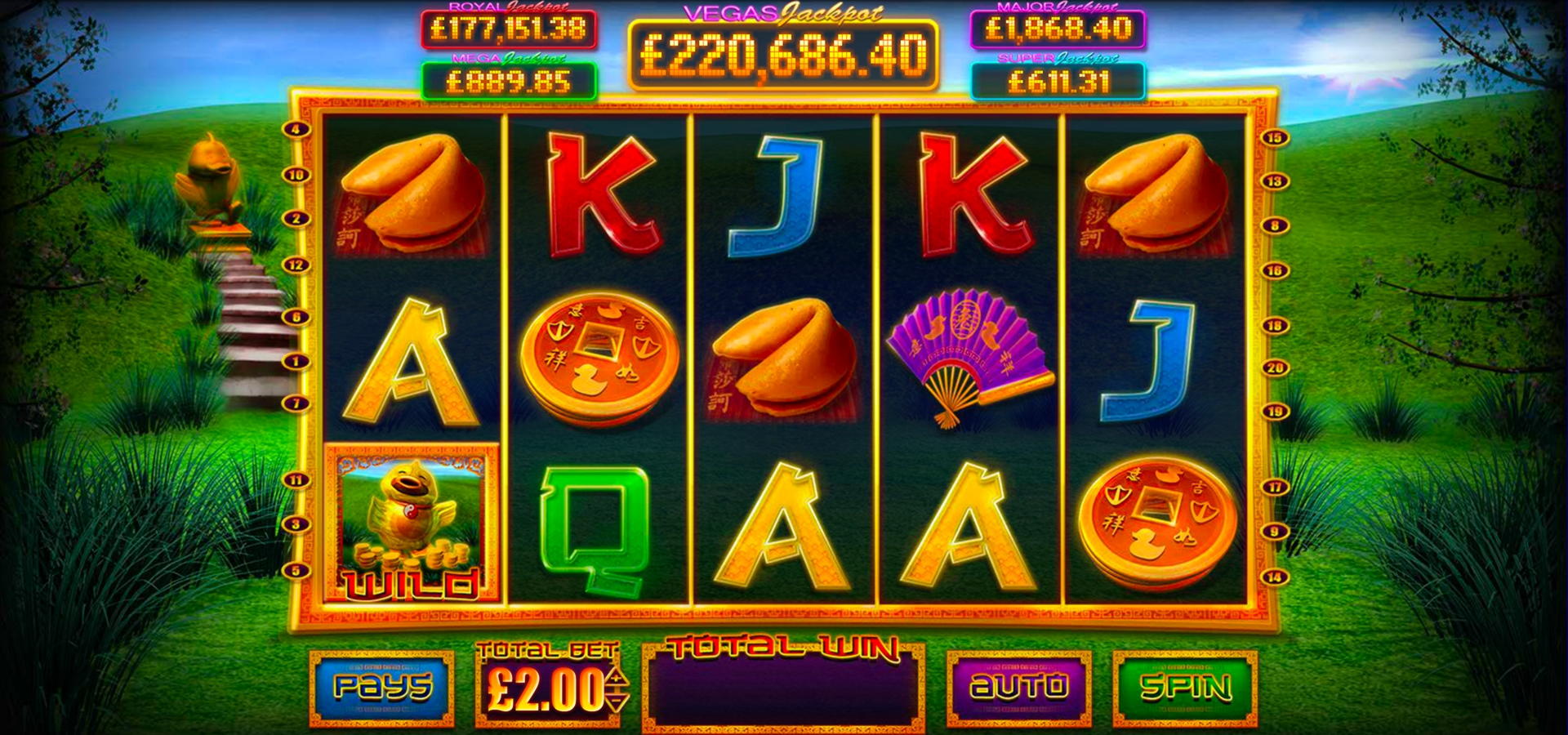 155% casino match bonus at BGO Casino
