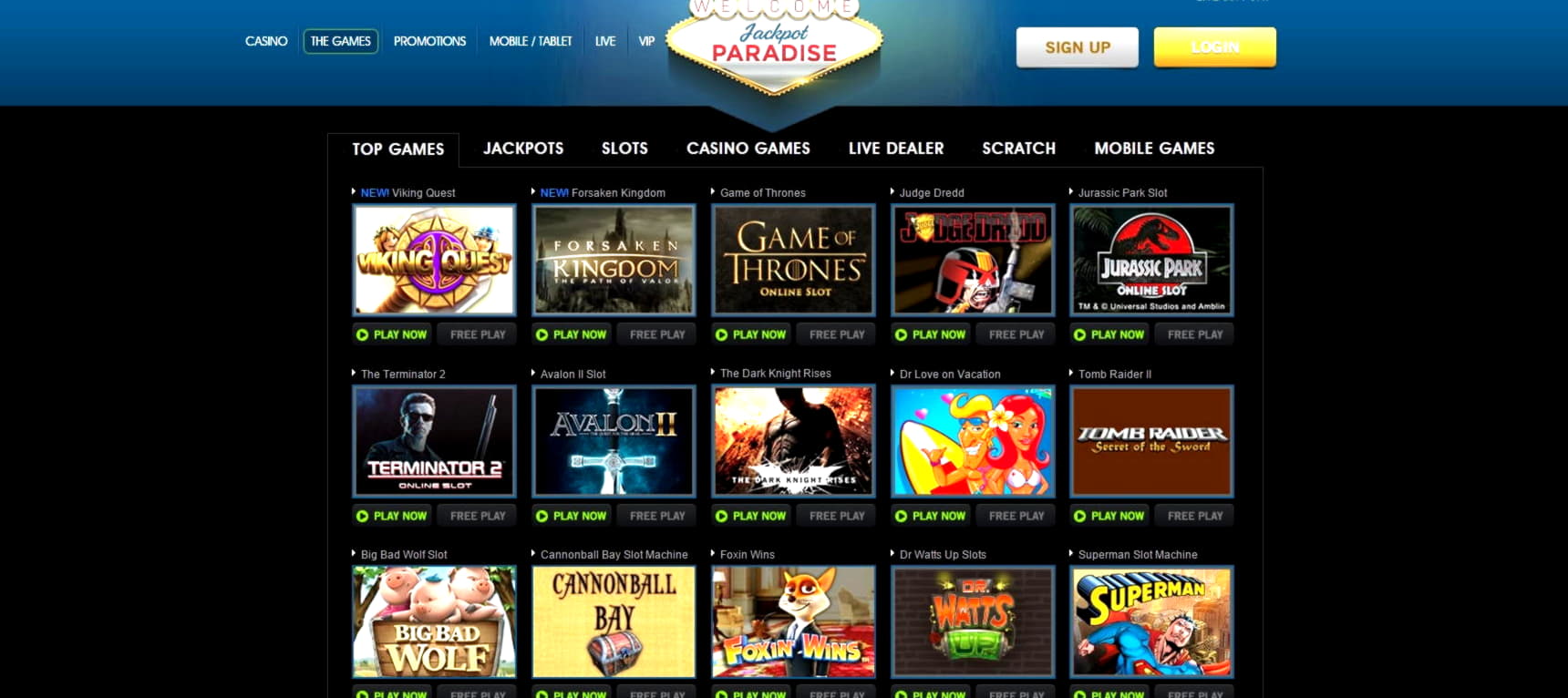 840% Match Bonus Casino at Joy Casino