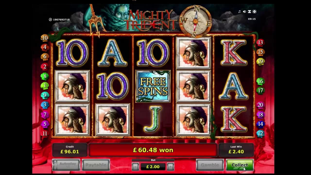 €2570 no deposit bonus at Energy Casino