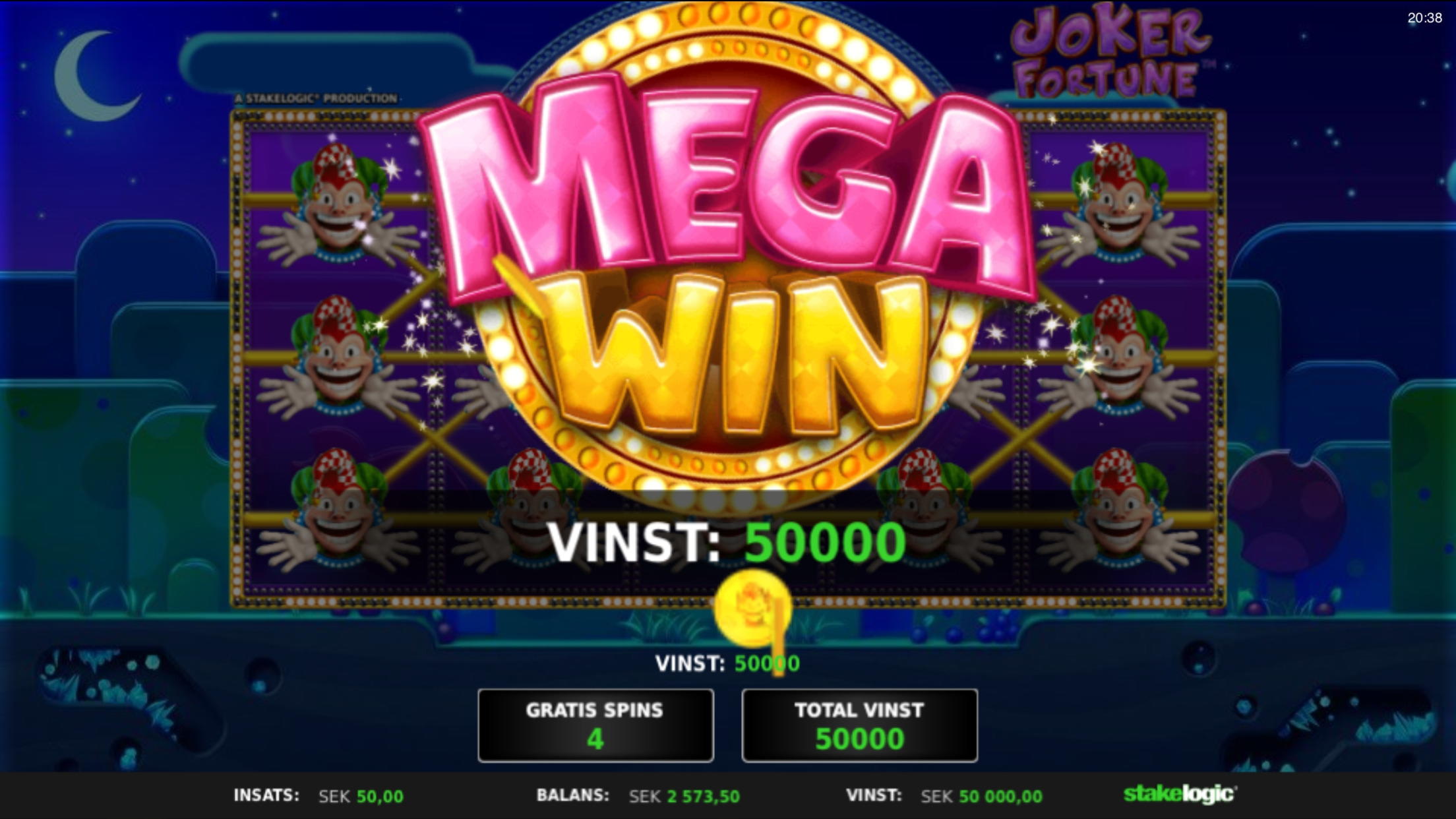 190 Free Casino Spins at Joy Casino