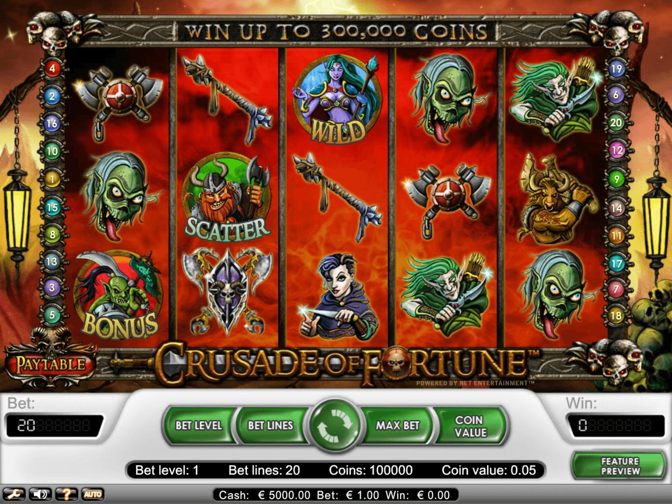 EURO 160 Online Casino Tournament at Jackpot City Casino