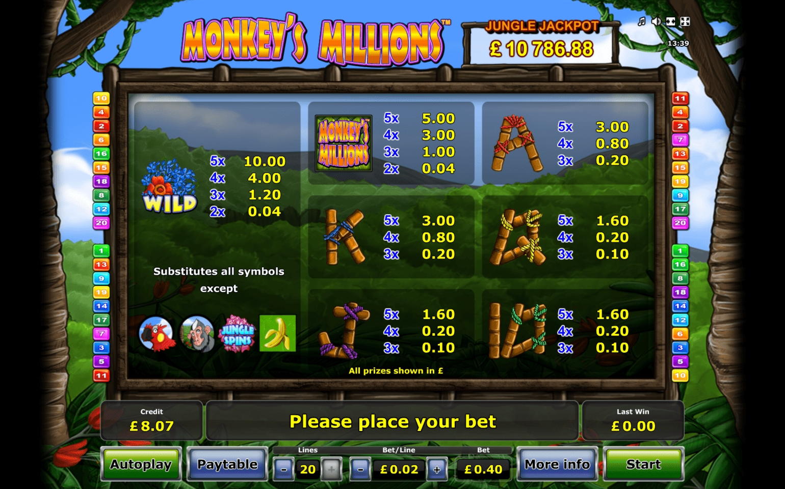 €430 casino chip at Winner Casino