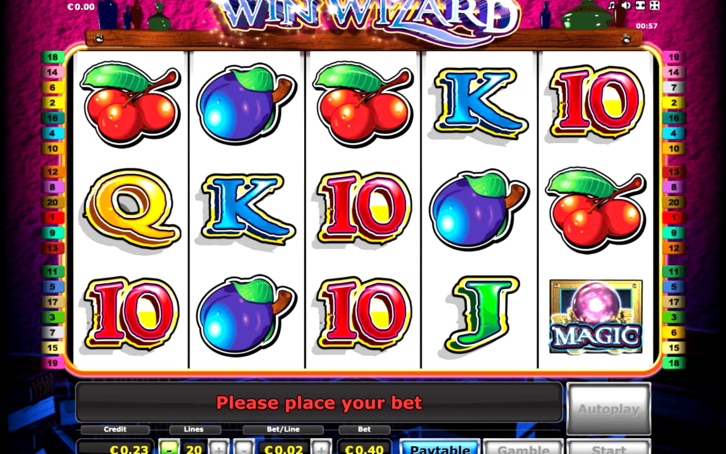 66 free spins at Casino Luck