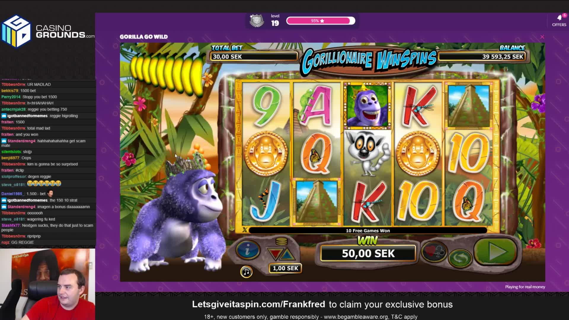 $190 Free Casino Chip at Slots Billion Casino