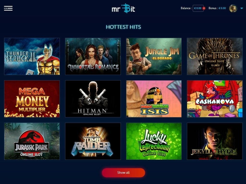 770% Deposit match bonus at Black Lotus Casino