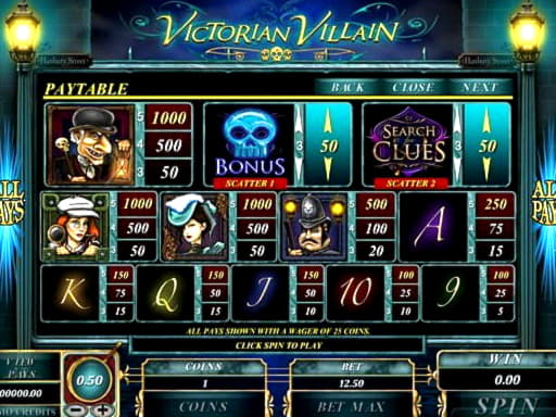 925% Casino match bonus at Casino Luck