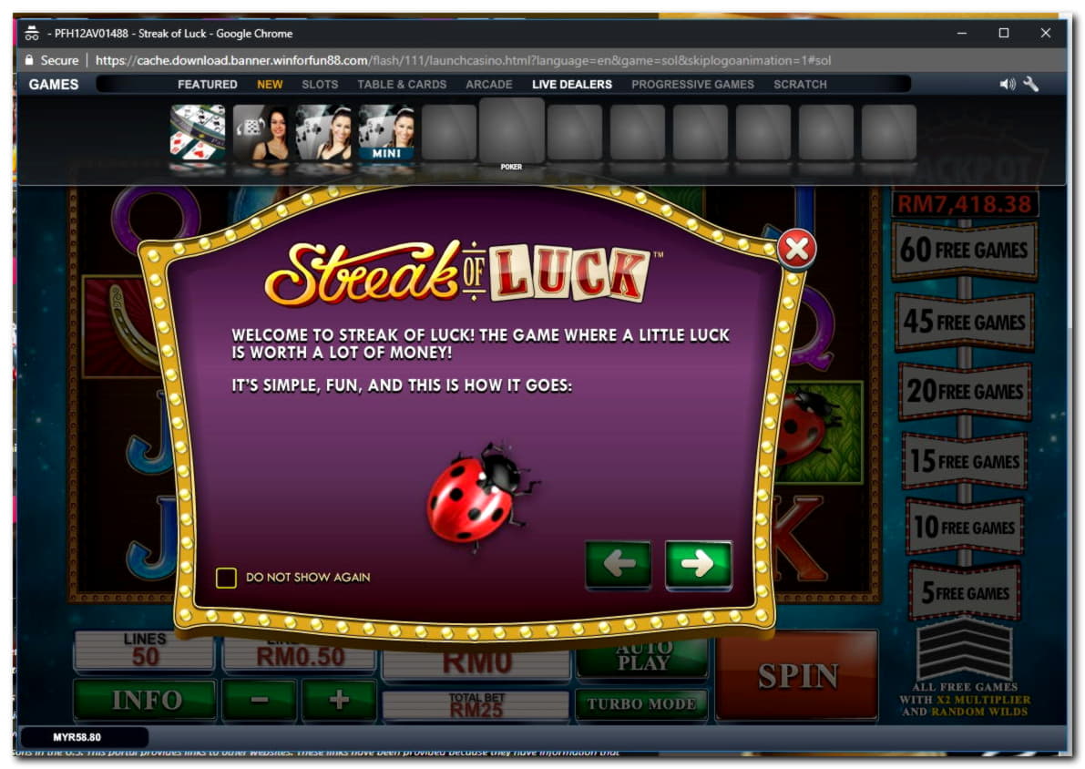 545% Casino Welcome Bonus at Opti Bet Casino