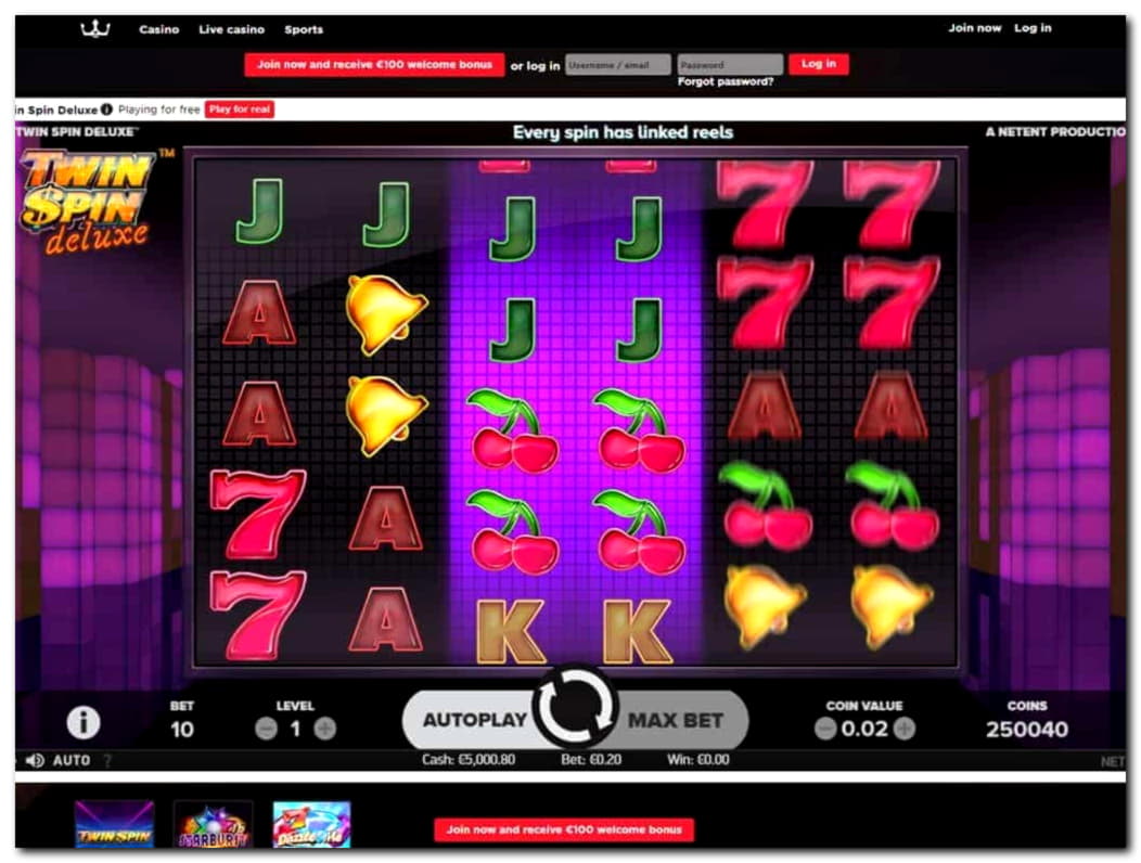 380% First deposit bonus at Karamba Casino