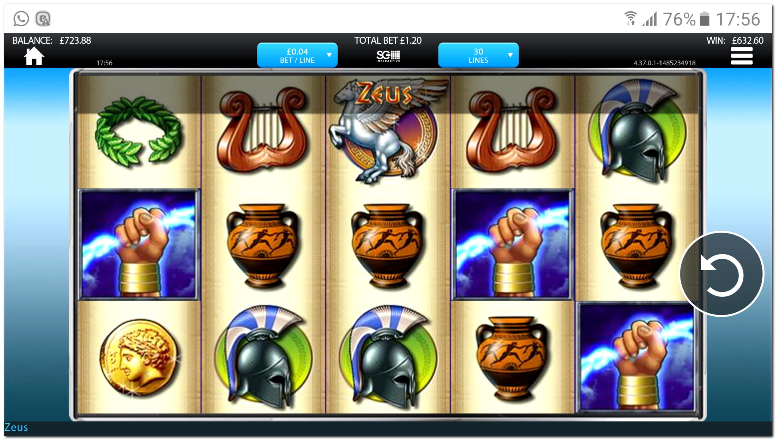 970% Deposit Match Bonus at Oshi Casino