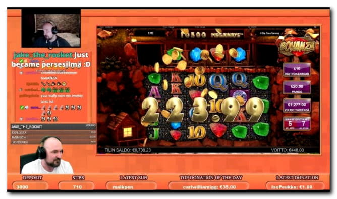 180 Free Casino Spins at Bonanza Game Casino