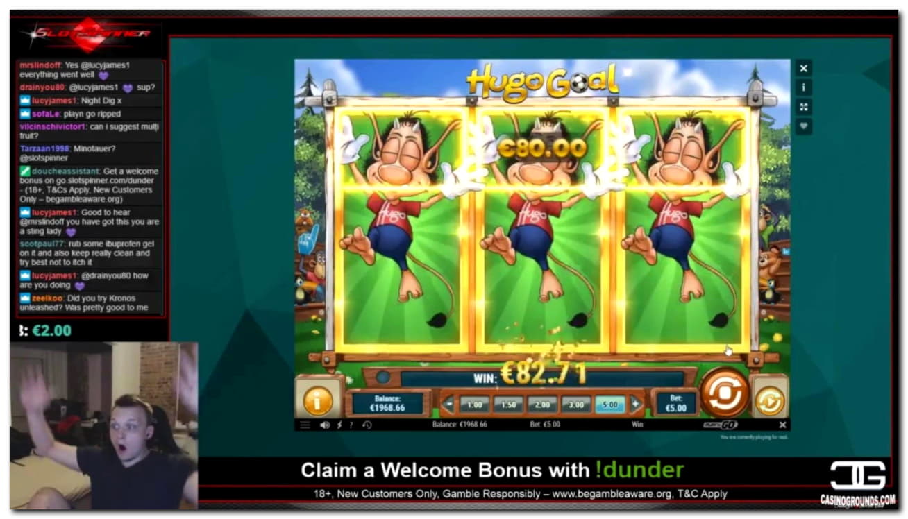 520% First deposit bonus at Casino Luck