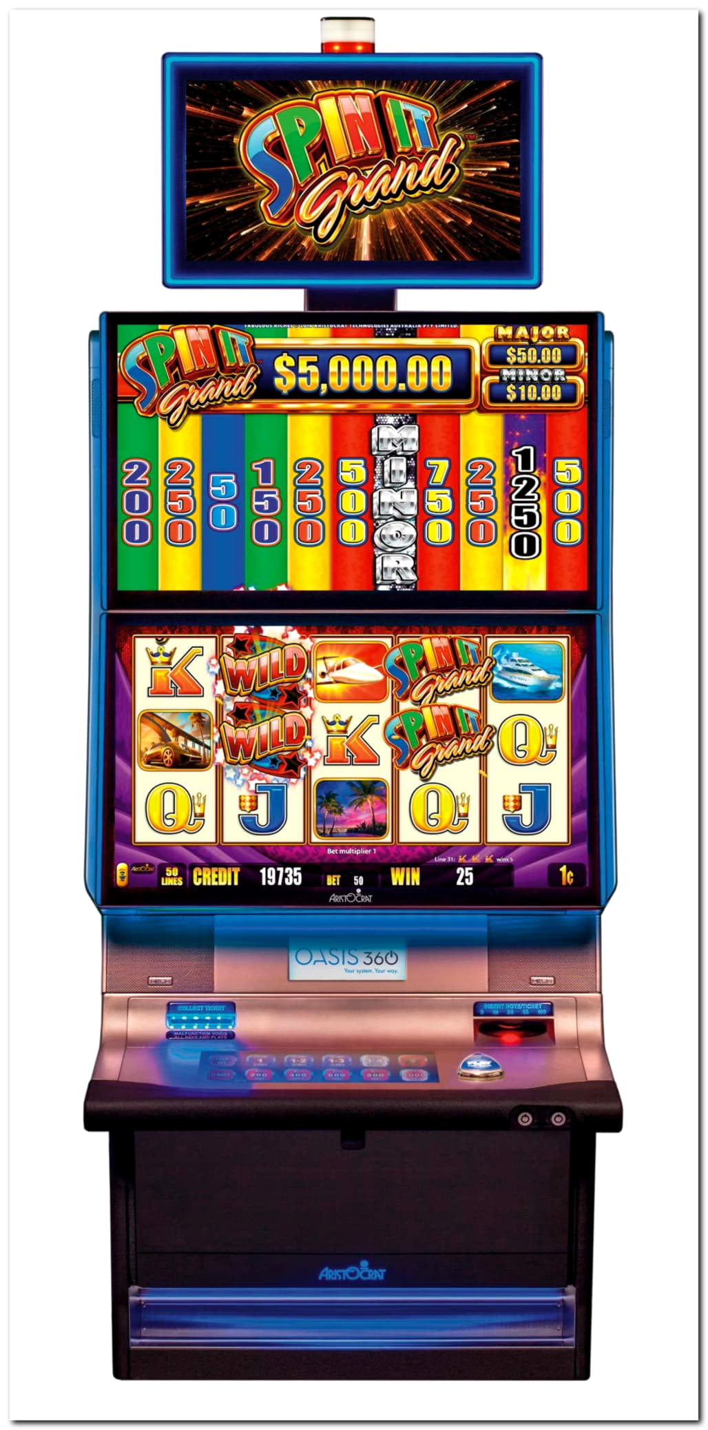 680% Deposit match bonus at Oshi Casino