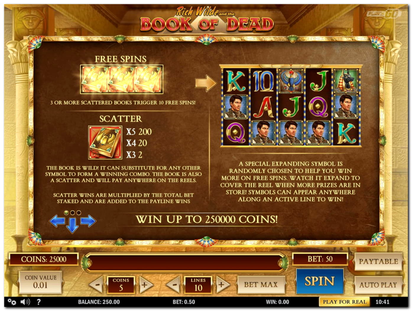 230 Free Casino Spins at Spin Up Casino