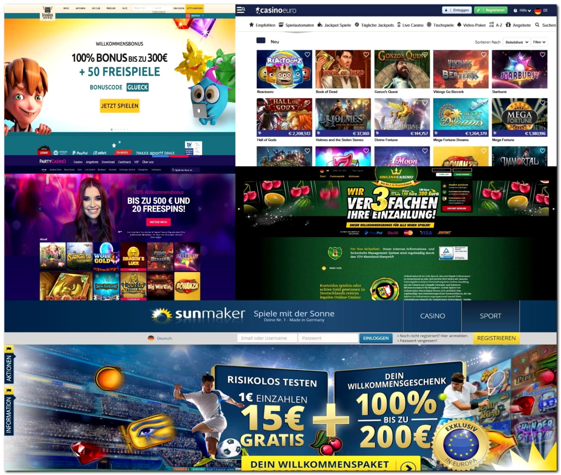 €3135 no deposit at Unique Casino