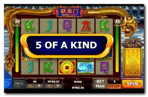 465% Deposit Match Bonus at Casino Luck