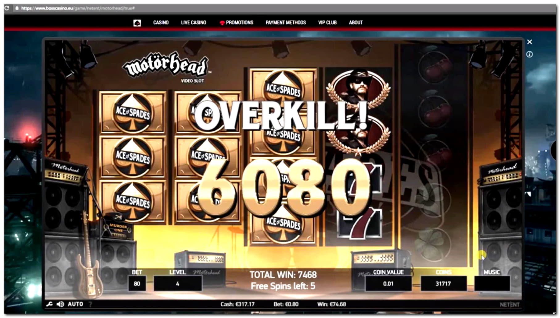 EUR 210 Casino tournaments freeroll at Unique Casino