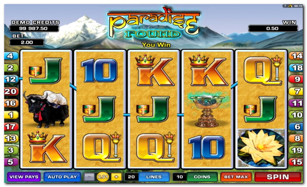 225% First deposit bonus at Casino Luck