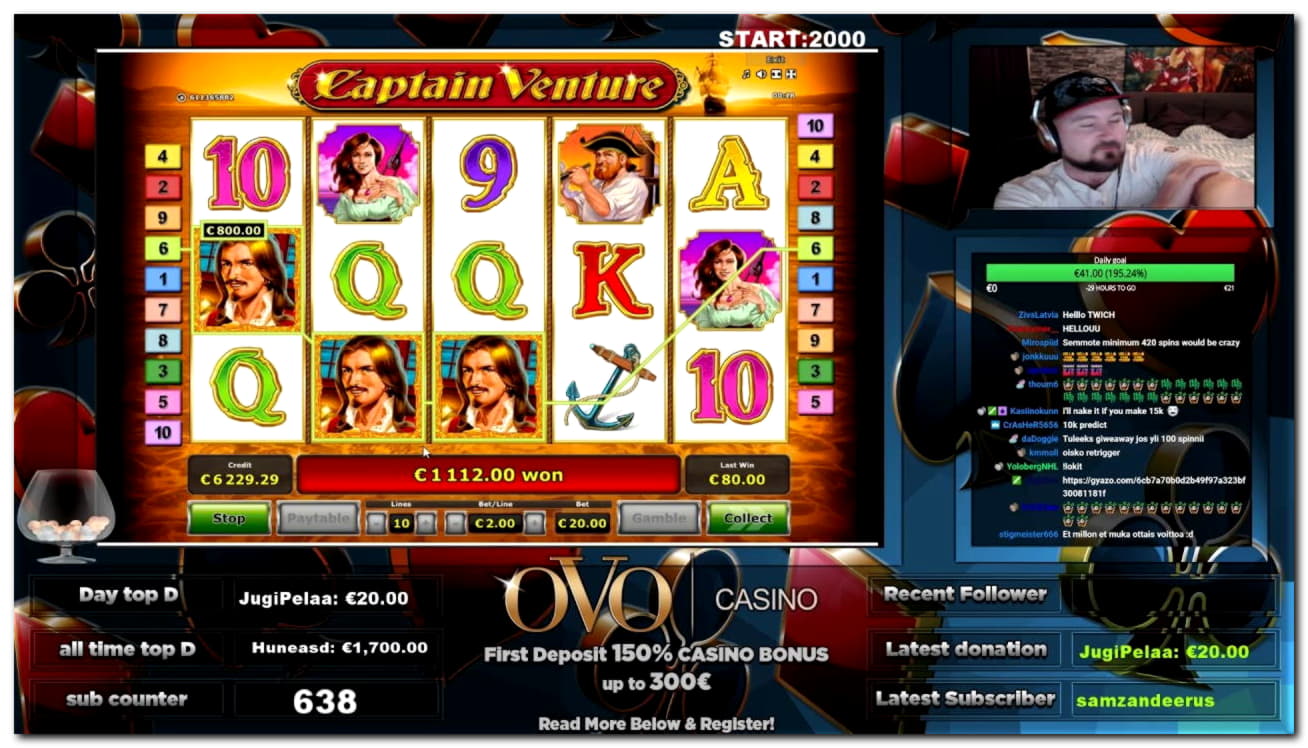 £1625 no deposit bonus at Casino Luck