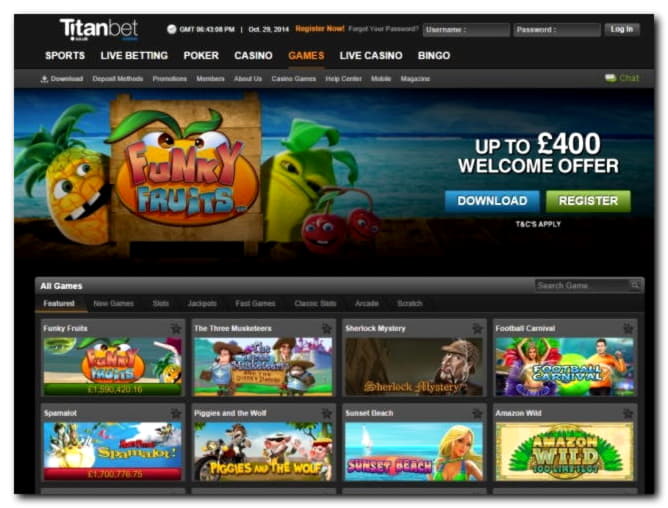 480% Casino match bonus at Magic Red Casino