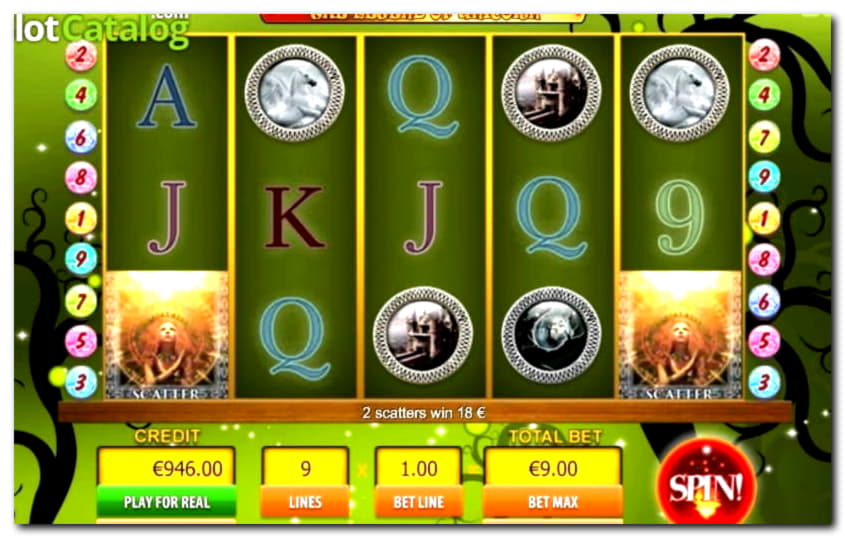 70 free casino spins at Casino Luck