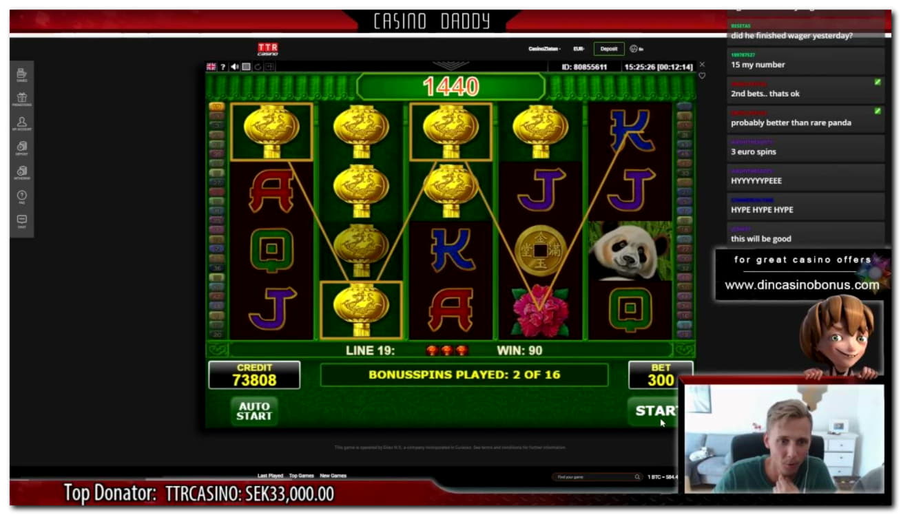 $333 Casino Chip at Gluck24 Casino