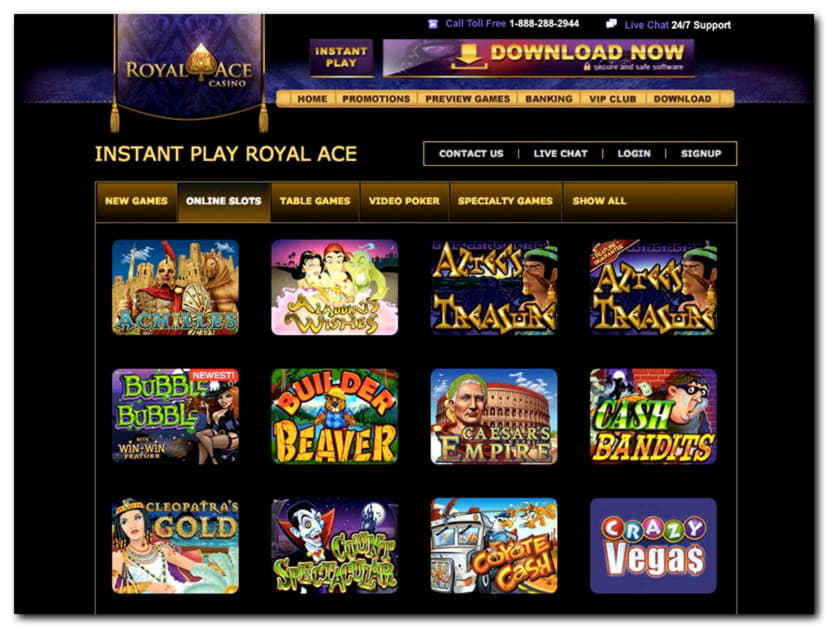 £110 casino chip at Wild Slots Casino