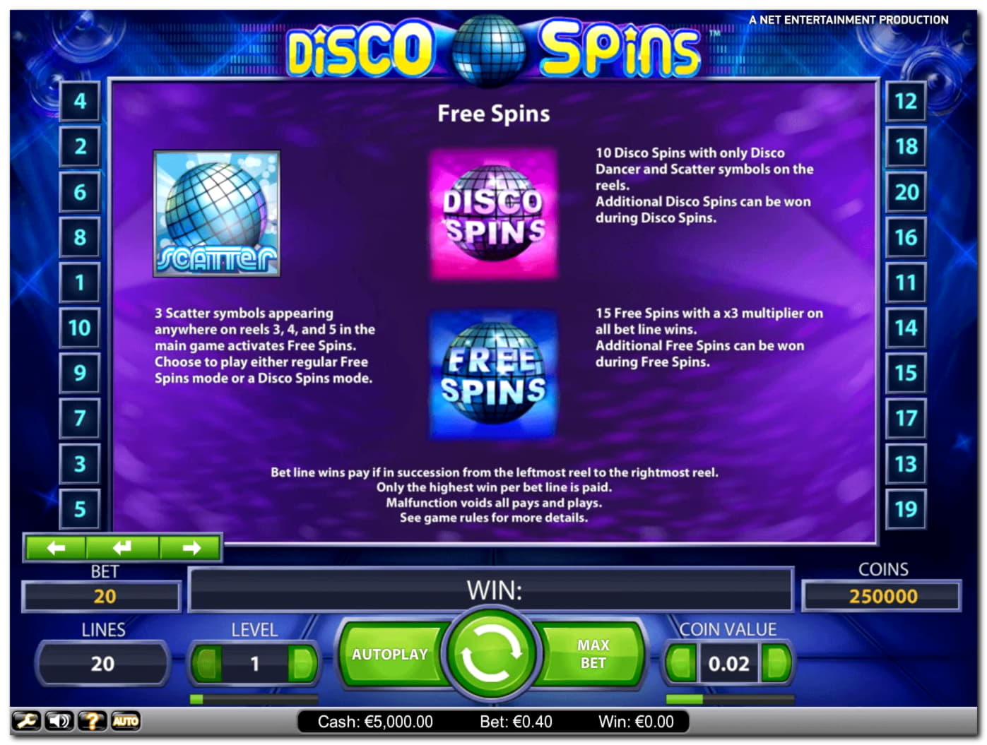 155 Free Spins no deposit at Karamba Casino