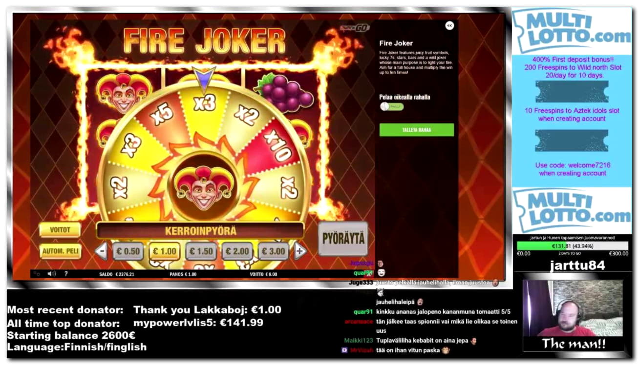 €135 Free Cash at CasiPlay Casino