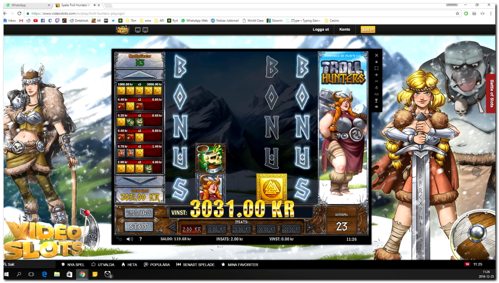 EURO 99 No deposit casino bonus at Opti Bet Casino