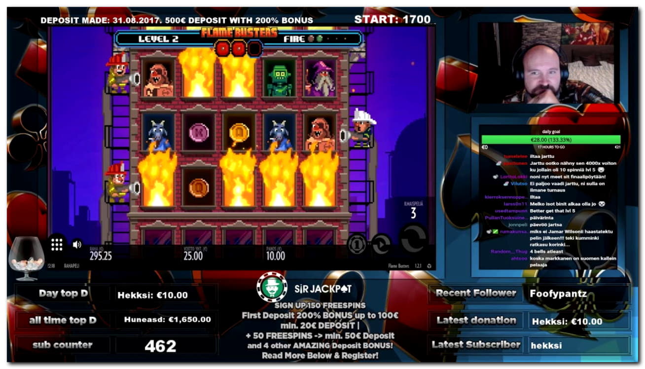 180 Free Casino Spins at Casino Luck