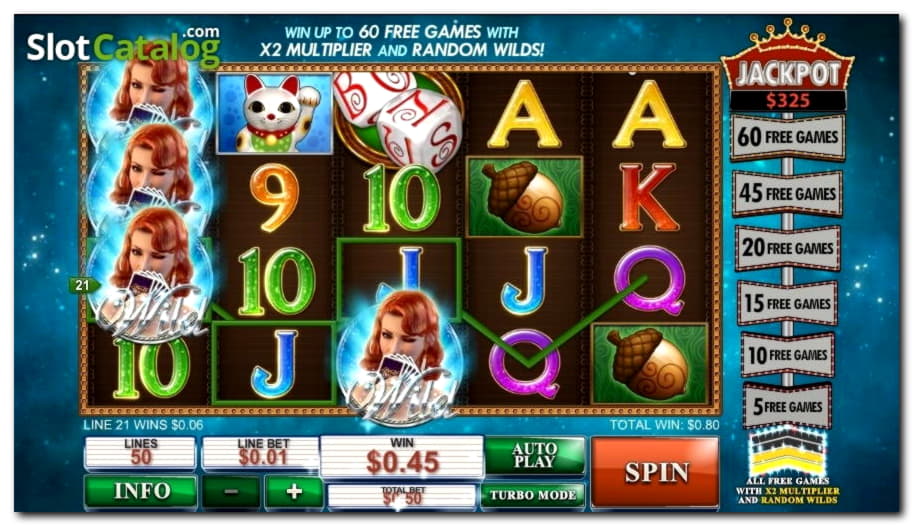 295 free spins at Magic Red Casino