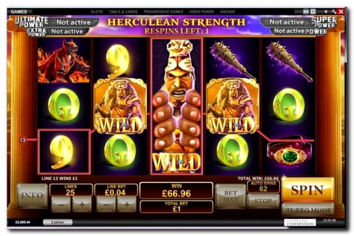 440% Signup casino bonus at Casino Luck