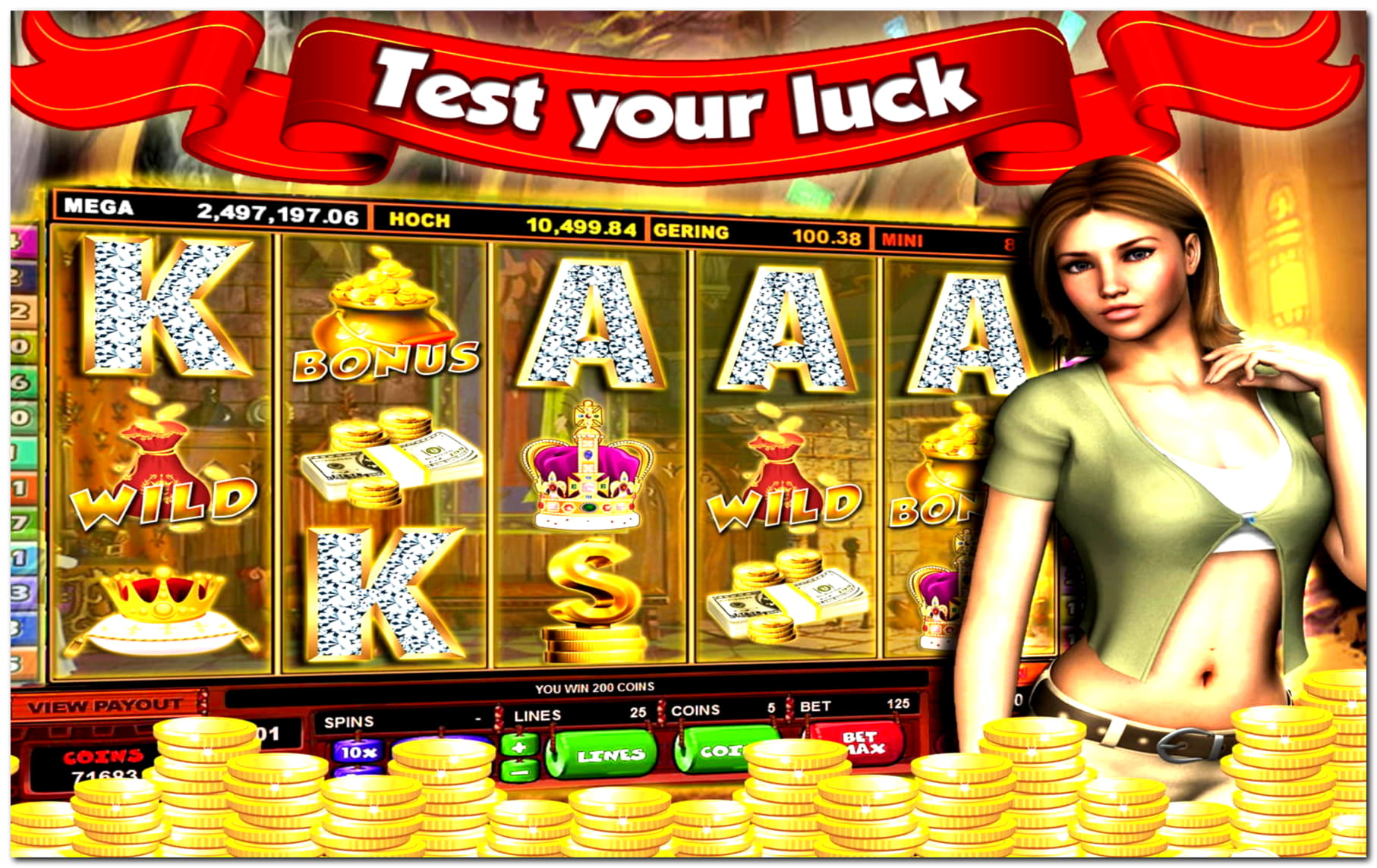 EURO 2810 No Deposit Casino Bonus at Wild Slots Casino
