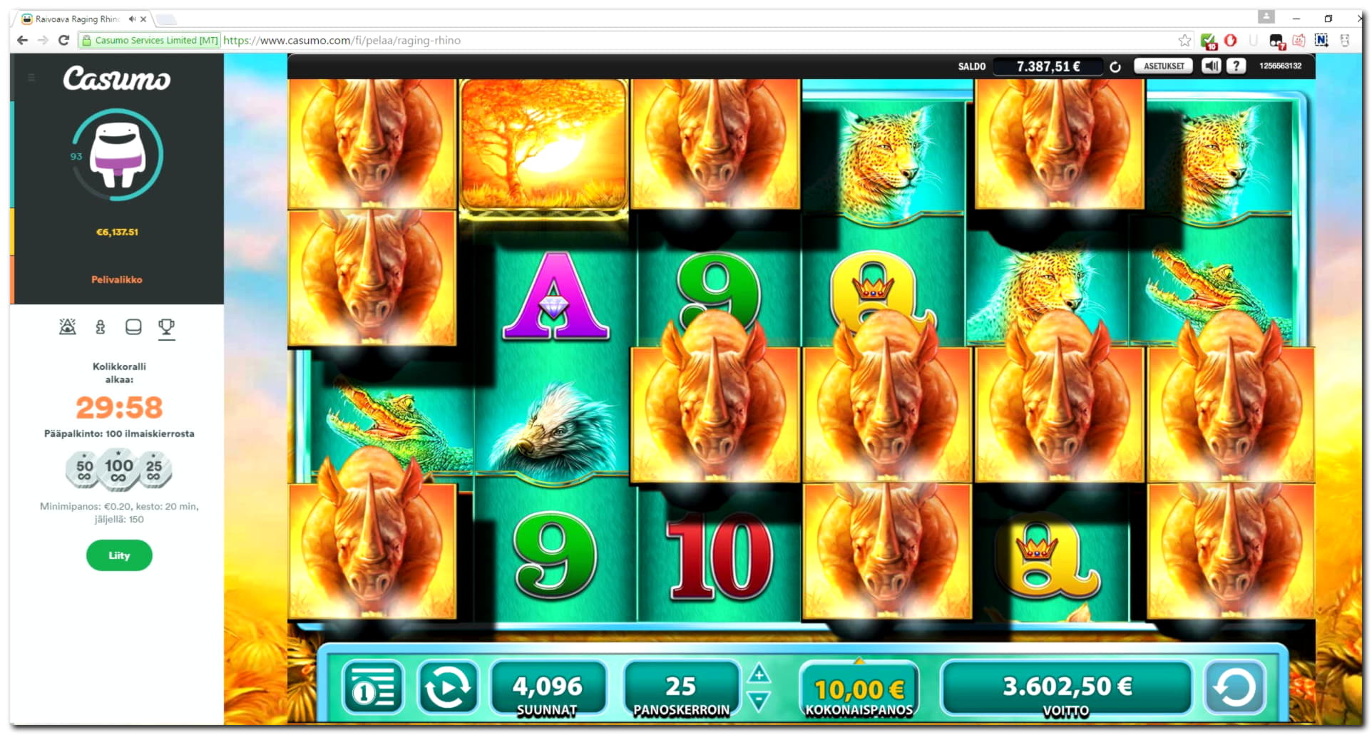 $630 Casino Tournament at Slots Million Casino