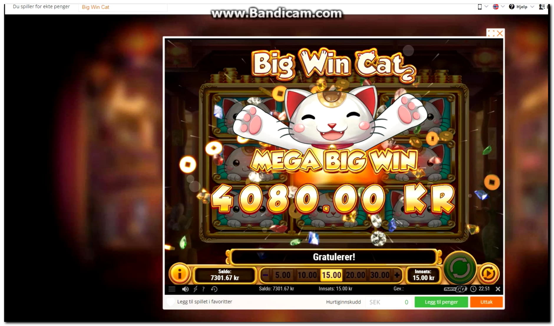 $2810 No deposit bonus casino at Karamba Casino
