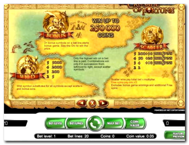75 Free Casino Spins at Net Bet Casino
