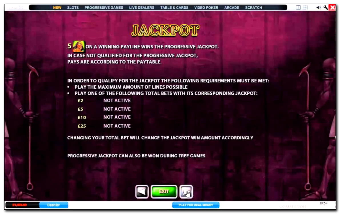 EURO 1225 No Deposit at Joy Casino