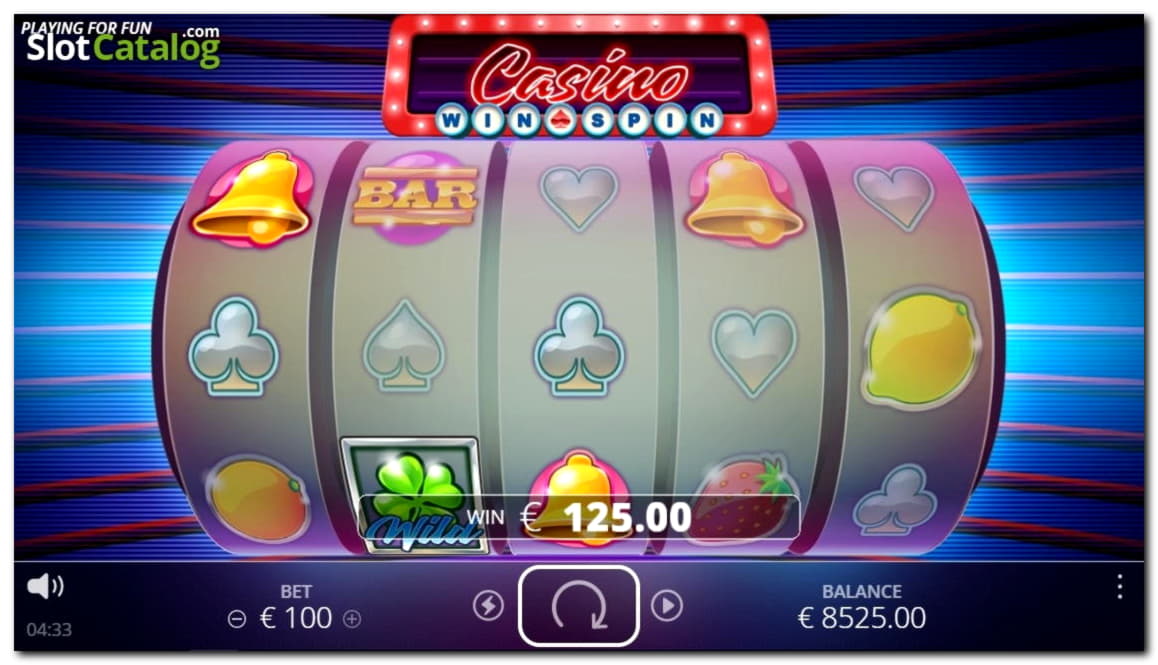 125 free spins casino at CasiPlay Casino