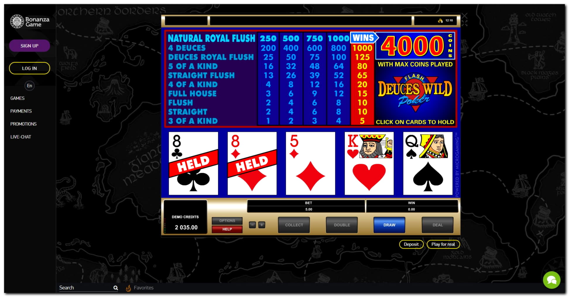 210% First deposit bonus at Unique Casino