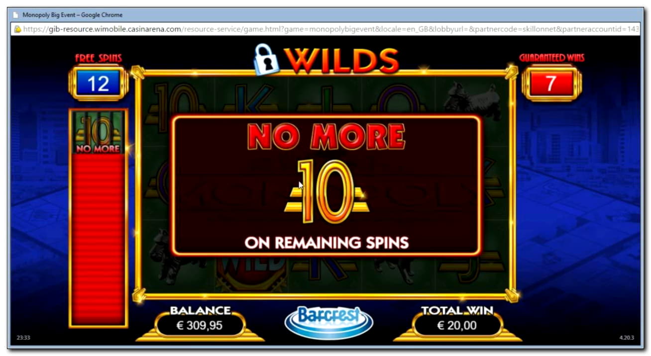 655% Casino match bonus at Bonanza Game Casino
