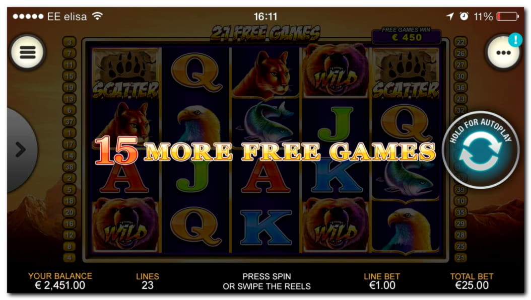 66 Free spins at Magic Red Casino