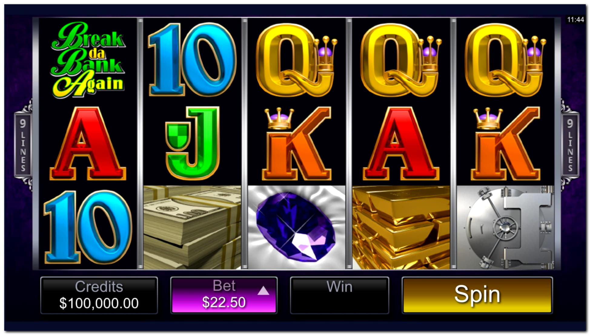 215% Match at a casino at Opti Bet Casino