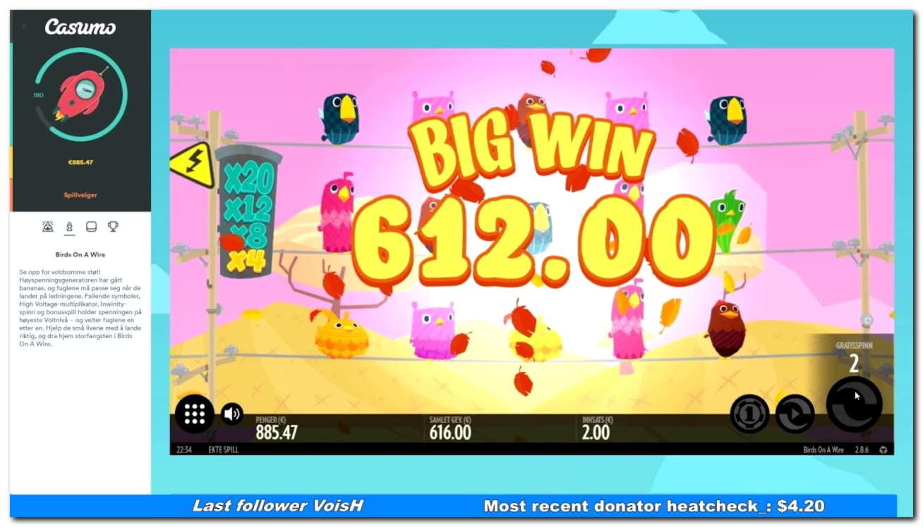125 Loyalty Free Spins! at Cherry Casino