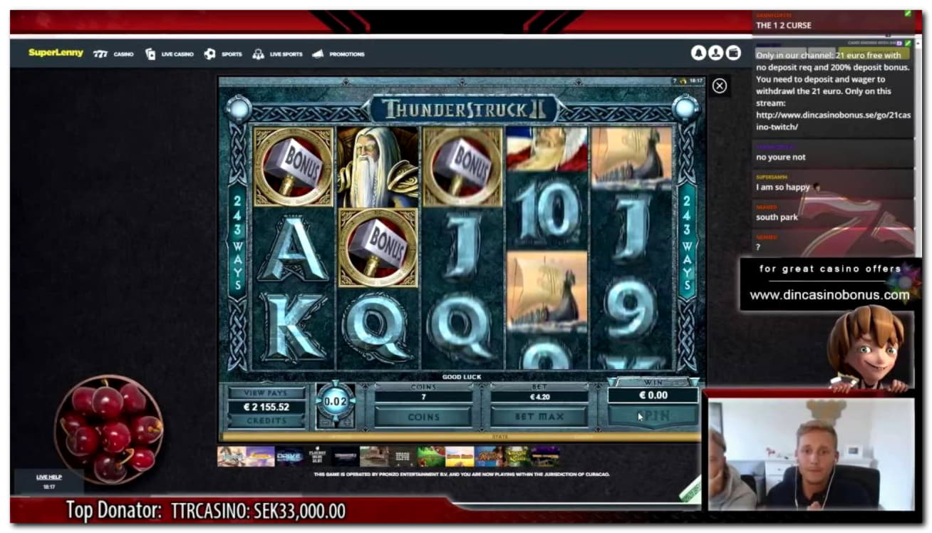 20 free casino spins at Mansion Casino