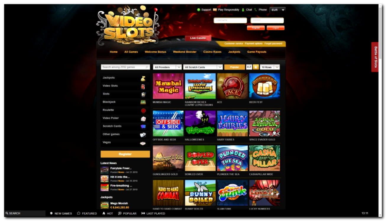 165 Free Casino Spins at Next Casino