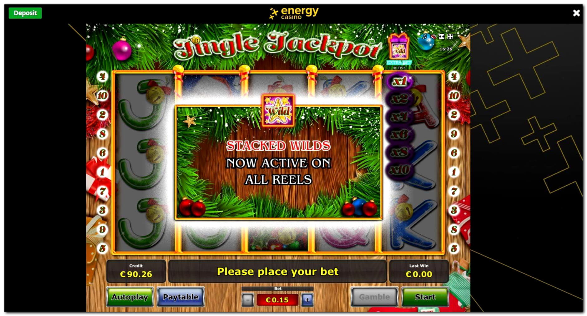 EUR 4765 no deposit at Karamba Casino