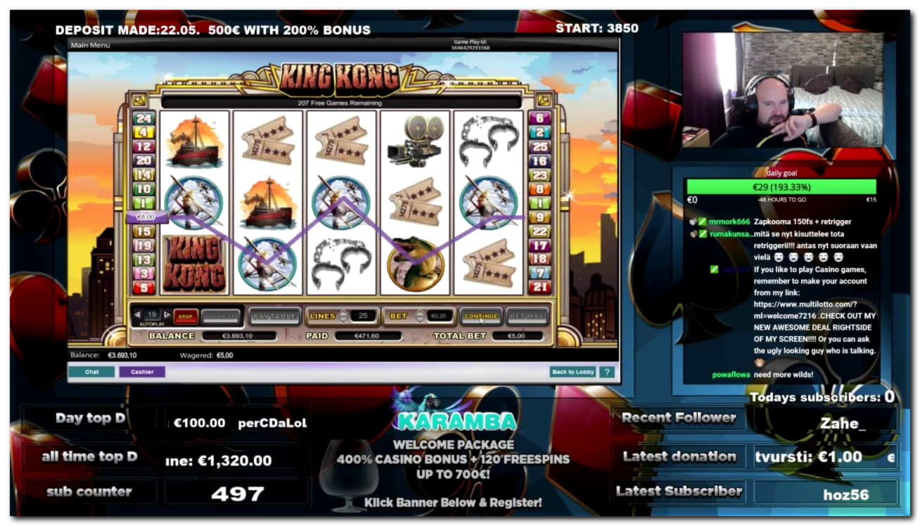180 Free Casino Spins at Wix Stars Casino