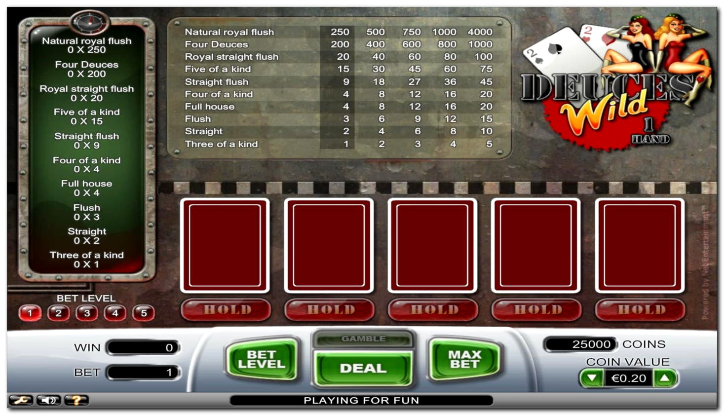 215 Free spins at Energy Casino